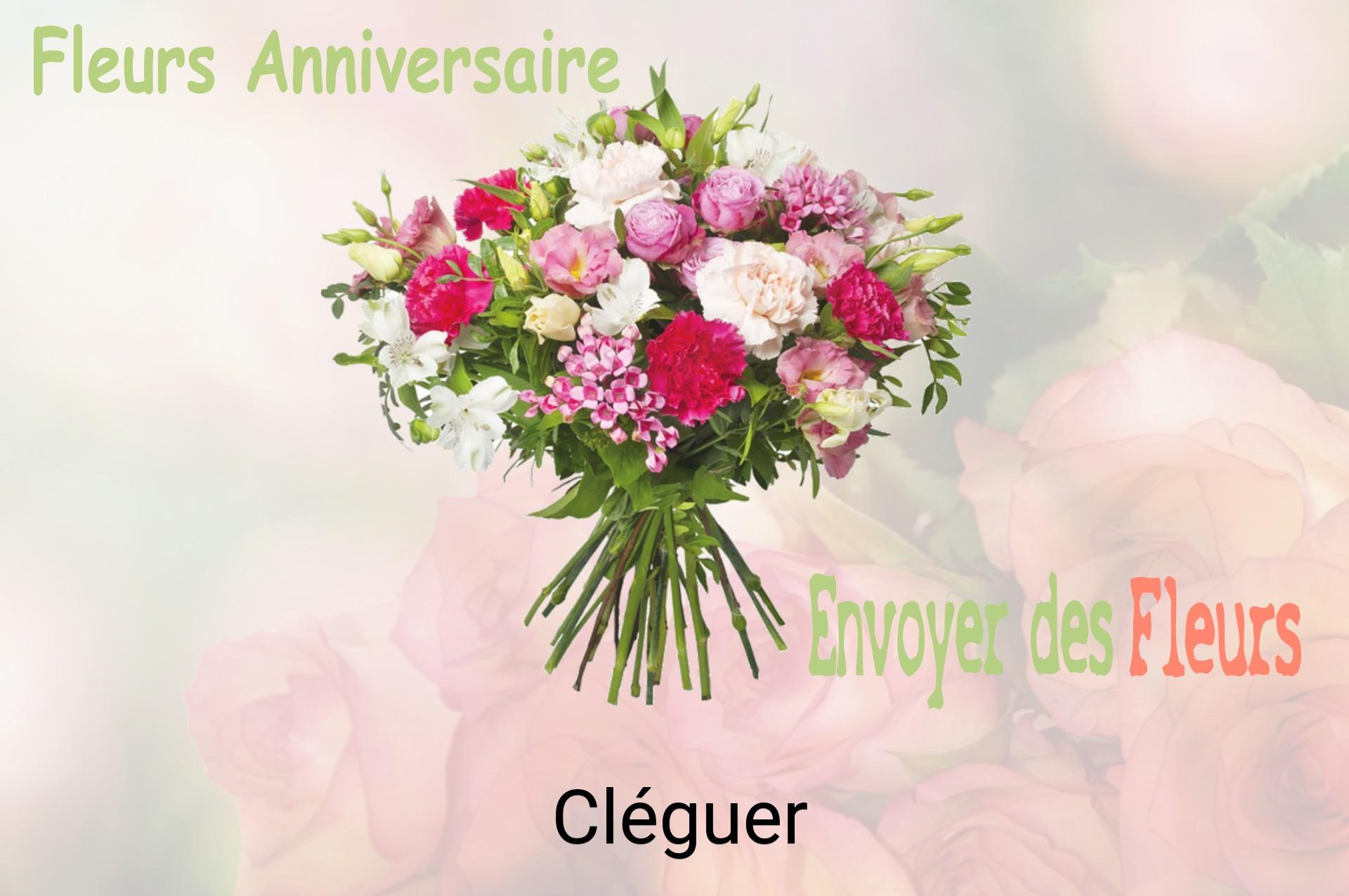 Bouquet de fleurs d’anniversaire livré à Cléguer