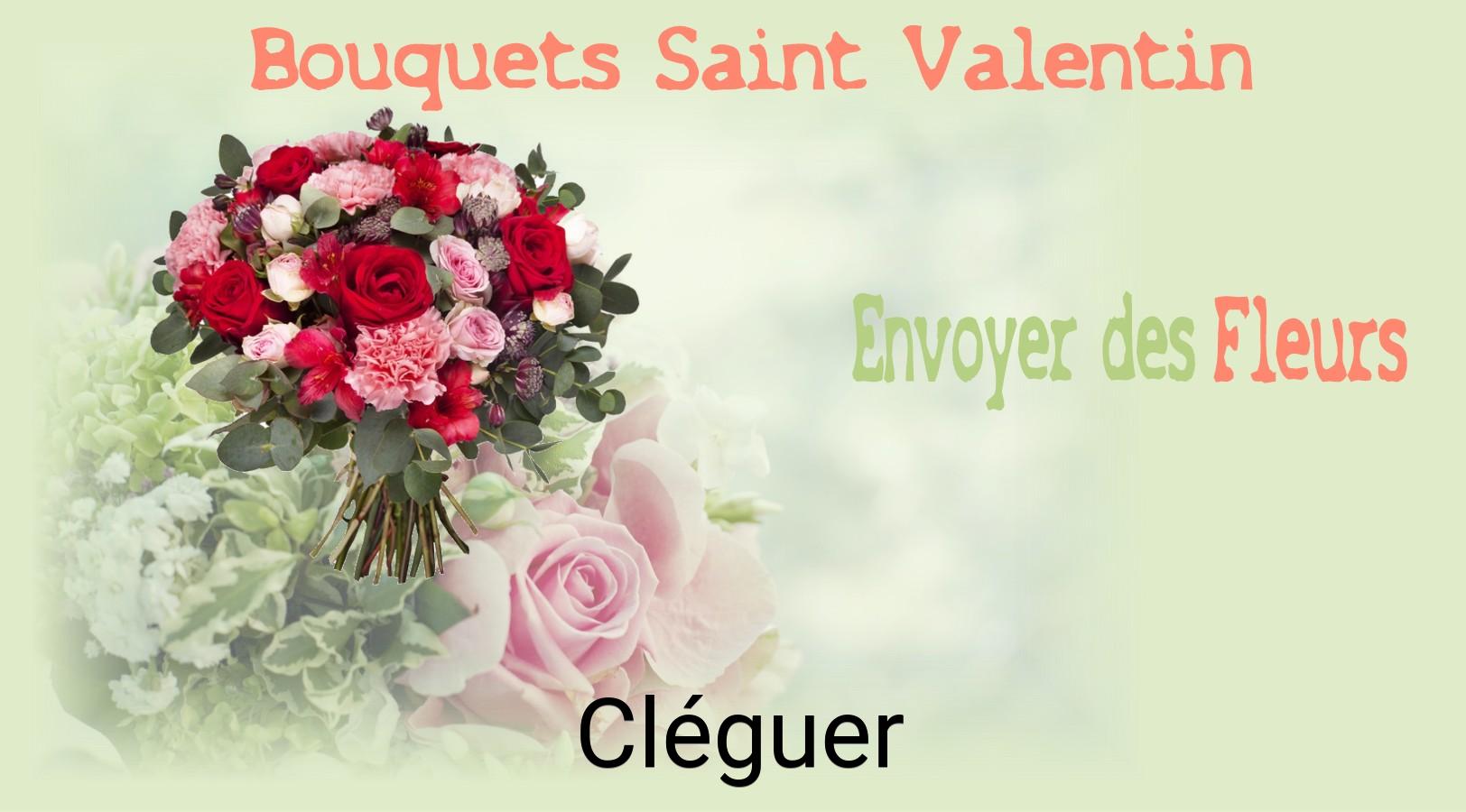 Roses de Saint-Valentin livrées à Cléguer